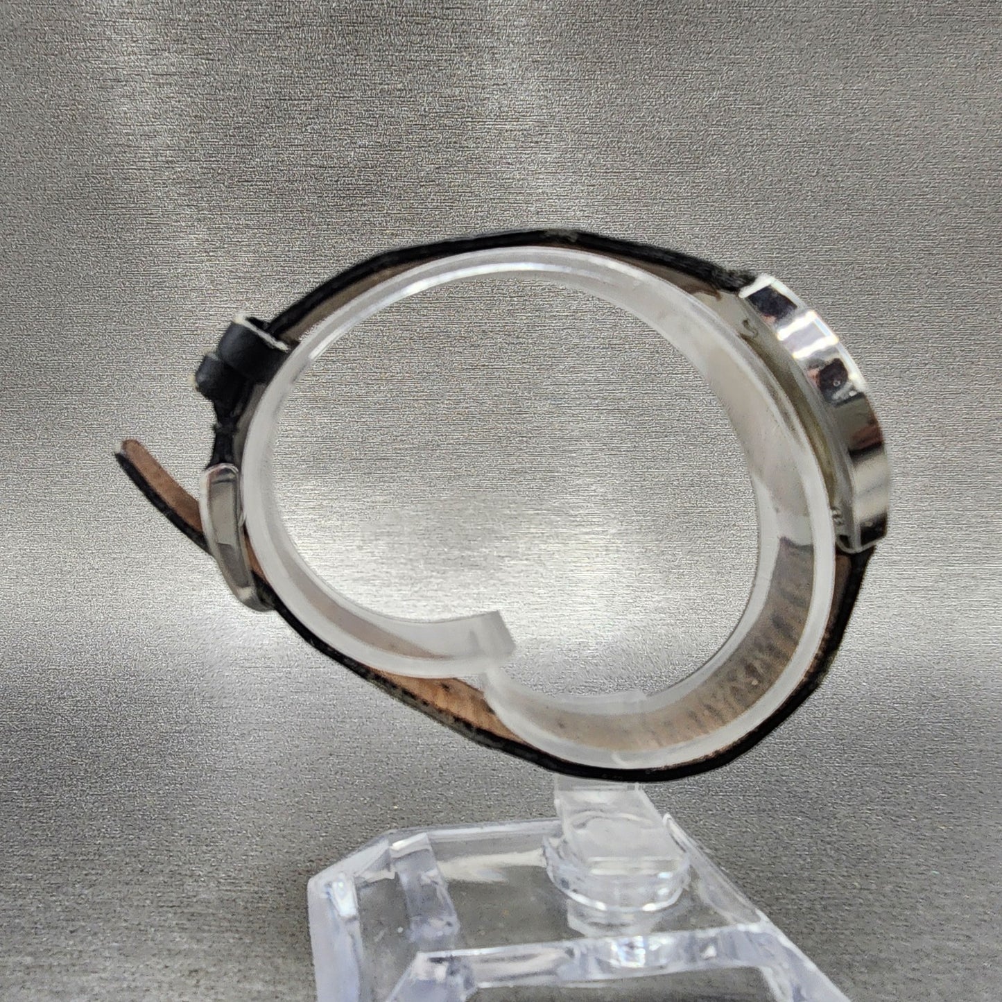 Movado Allia Watch Women 26mm Black Dial Silver Tone Round 0604461 New Batt8