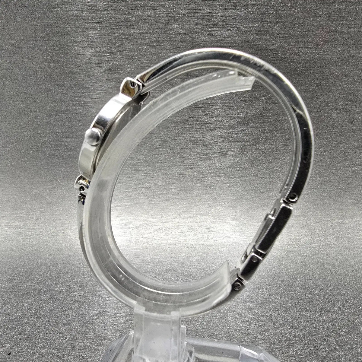 Movado Harmony Watch Women 23mm Mirror Dial Silver Round Bangle 84.A1.809.A PART7