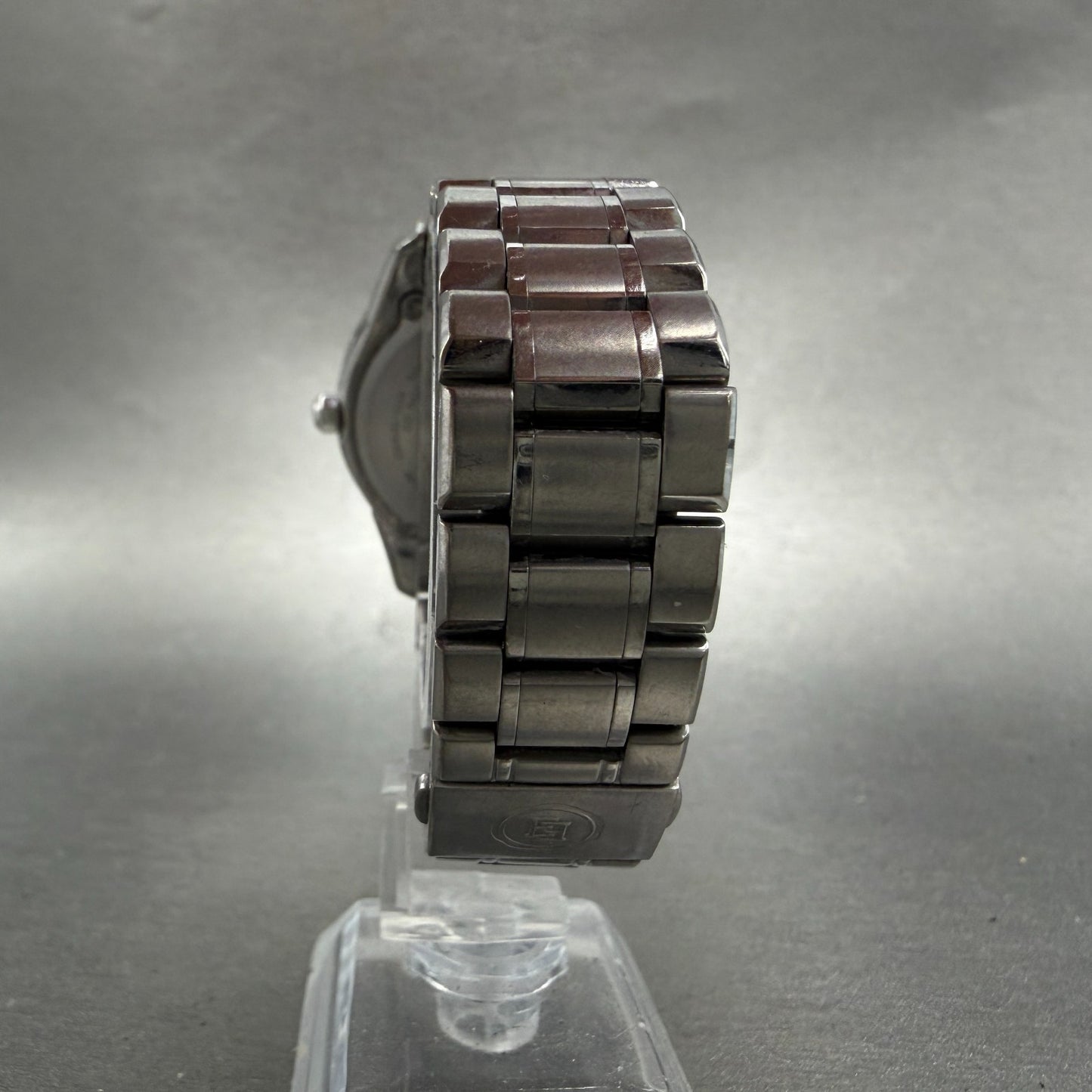 Citizen Eco-Drive Exceed Watch Men 37mm Black Dial Titanium Atomic Date READ!!!!8