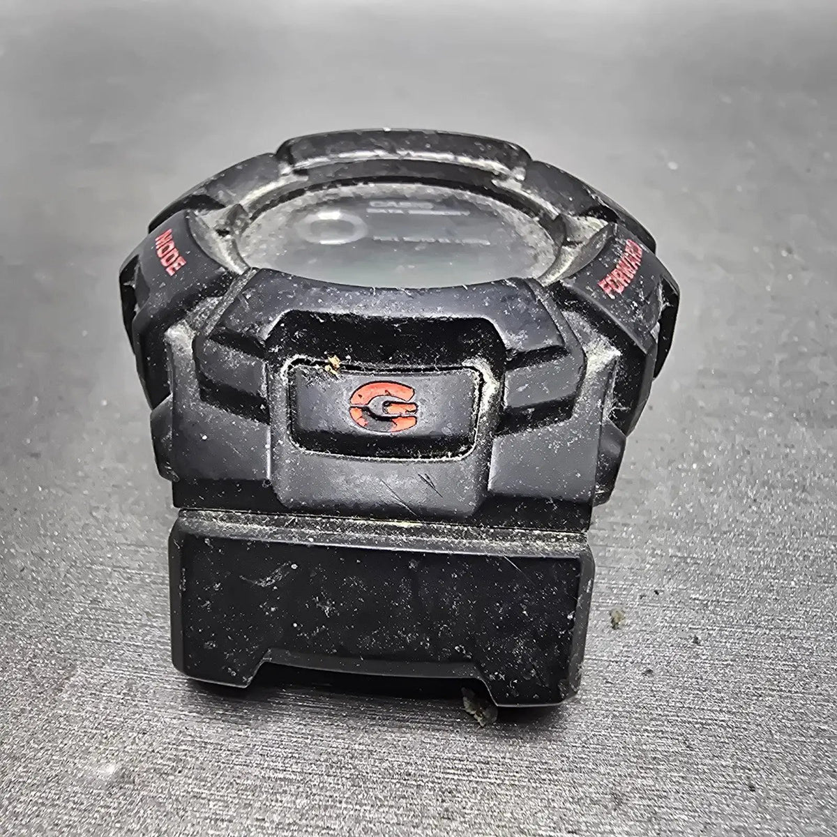 Casio G-Shock G-2300B Watch Men 47mm Black Red Alarm Chrono Solar PARTS7