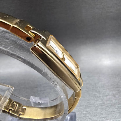 Citizen Watch Women 14mm White Dial Gold Rectangle 5421-S002869 New Battery3