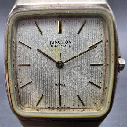 Citizen Vega Junction Watch Men 29mm Silver Dial Gold Tone 6A31-L02451 PARTS VTG2