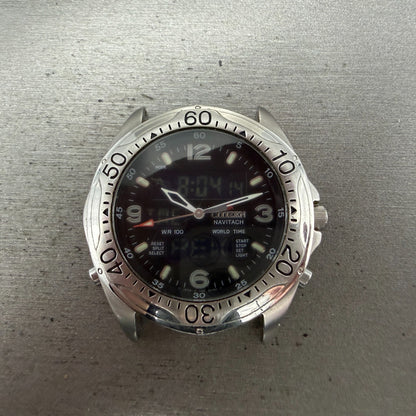 Citizen Promaster Diver Navitech  Watch Men Black Dial Steel C460-Q01563 PARTS0
