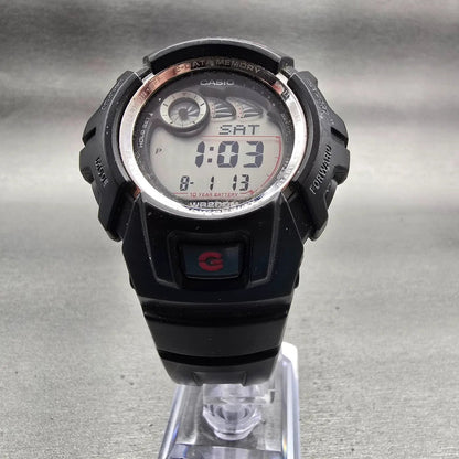 Casio G-Shock G-2900 Watch Men 46mm Black Dial Black Chrono Alarm New Battery5