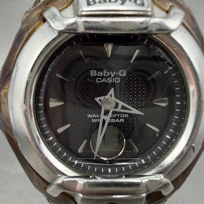 Casio Baby-G BGT-3010L Watch Women 42mm Black Dial Clear Alarm Chrono New batt1