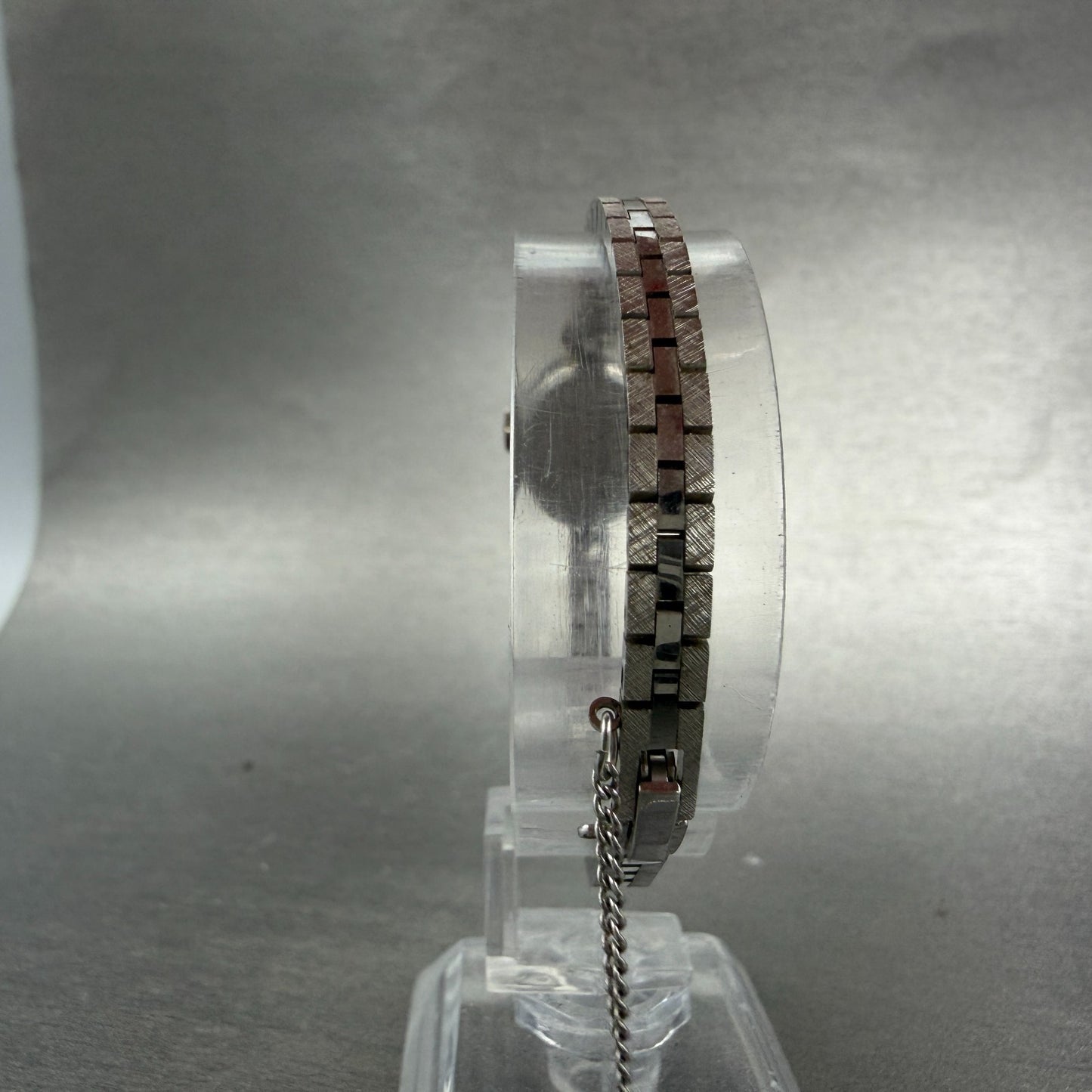 Seiko Watch Women 15mm Silver Dial Silver Tone Oval Manual 11-7430 Runs Vintage7