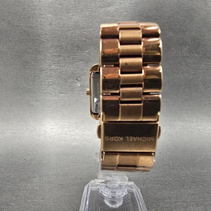 Michael Kors Lake Watch Women 32mm White Dial Rose Gold Tone MK-3645 New Battery7