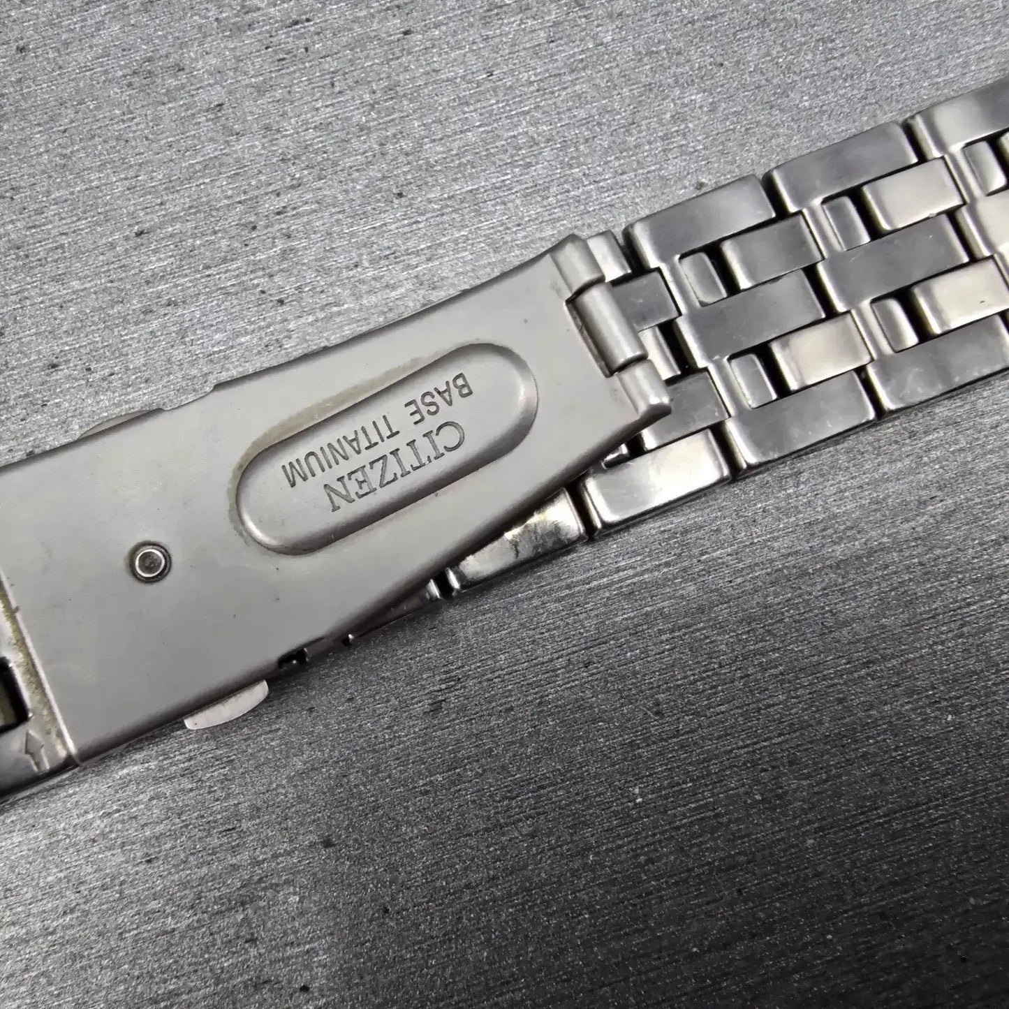 Citizen Bracelet Men 18mm Titanium For H501-S011060 READ!!!!!! Tri Folding Clasp15