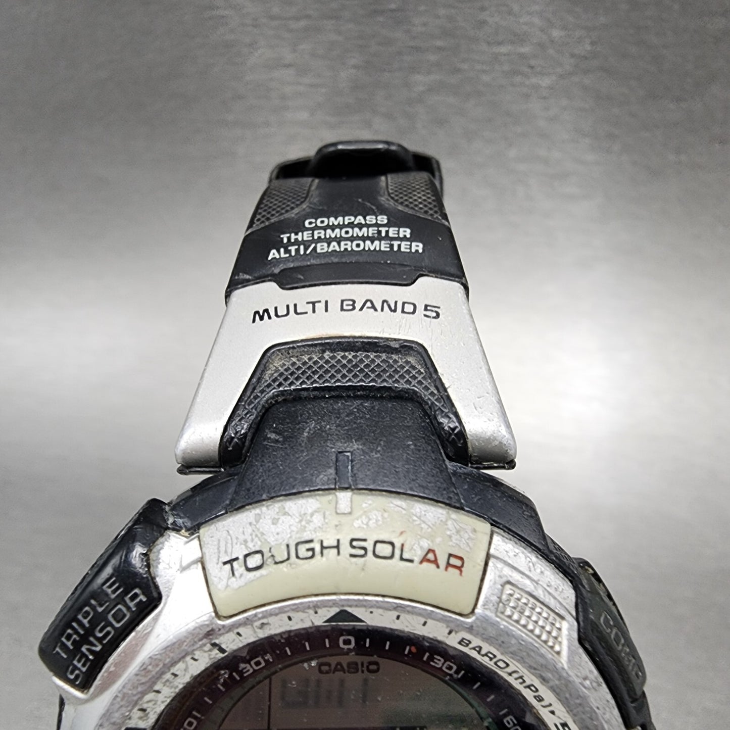 Casio Protek PRW1300 Watch Men 47mm Digital Solar Triple Sensor PARTS5