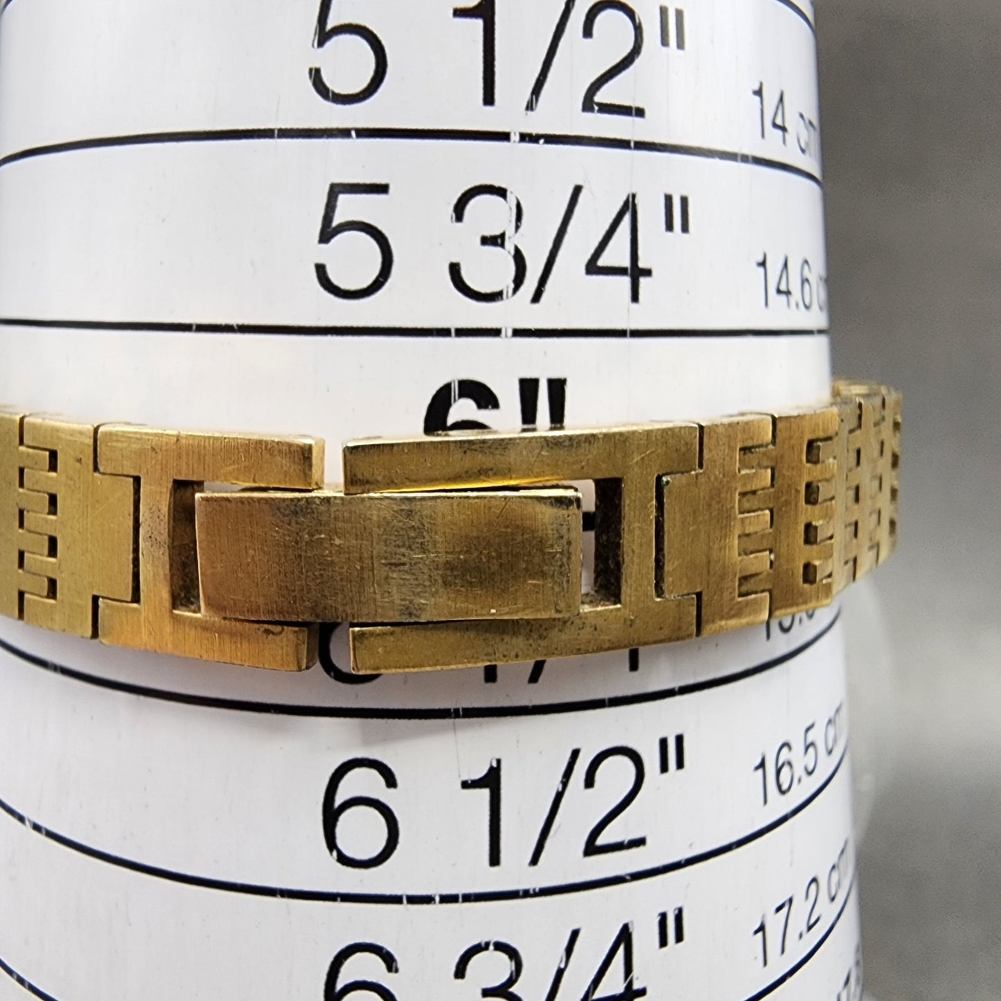 Citizen Watch Women 18mm Gold Dial Gold Tone Hexagon 860549 Manual Runs VTG10