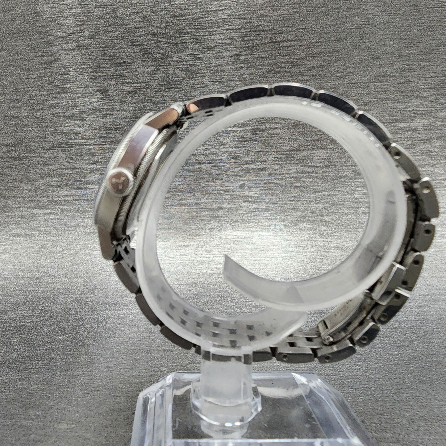 Tissot Bridgeport Automatic Watch Women 29mm MOP Dial Steel Date Round Runs6
