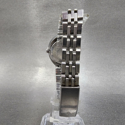 Seiko Watch Women 27mm Silver Dial Silver Tone Date Manual 21180400 Runs7