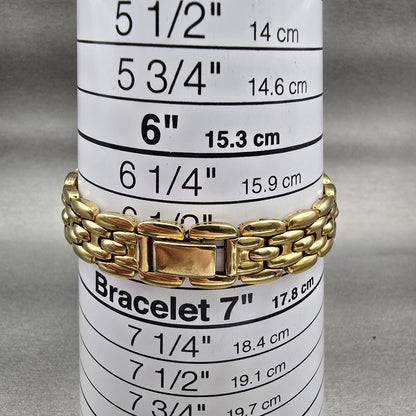 Citizen Watch Women 17mm Champagne Dial Gold Tone Oval 5920-S56603 New Battery L9