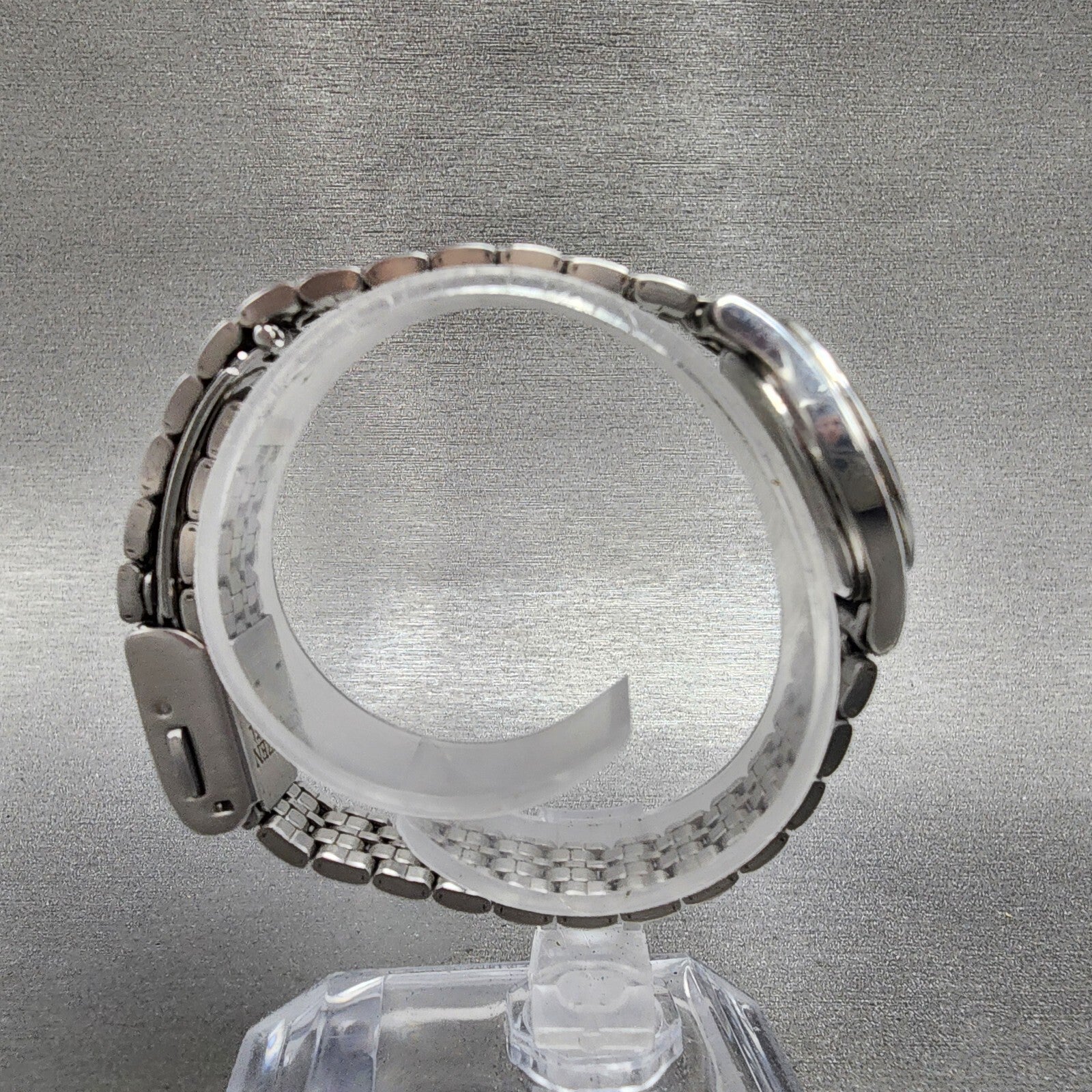 Citizen EcoDrive Watch Women 24mm White Dial Two Tone E030L20484 Runs8