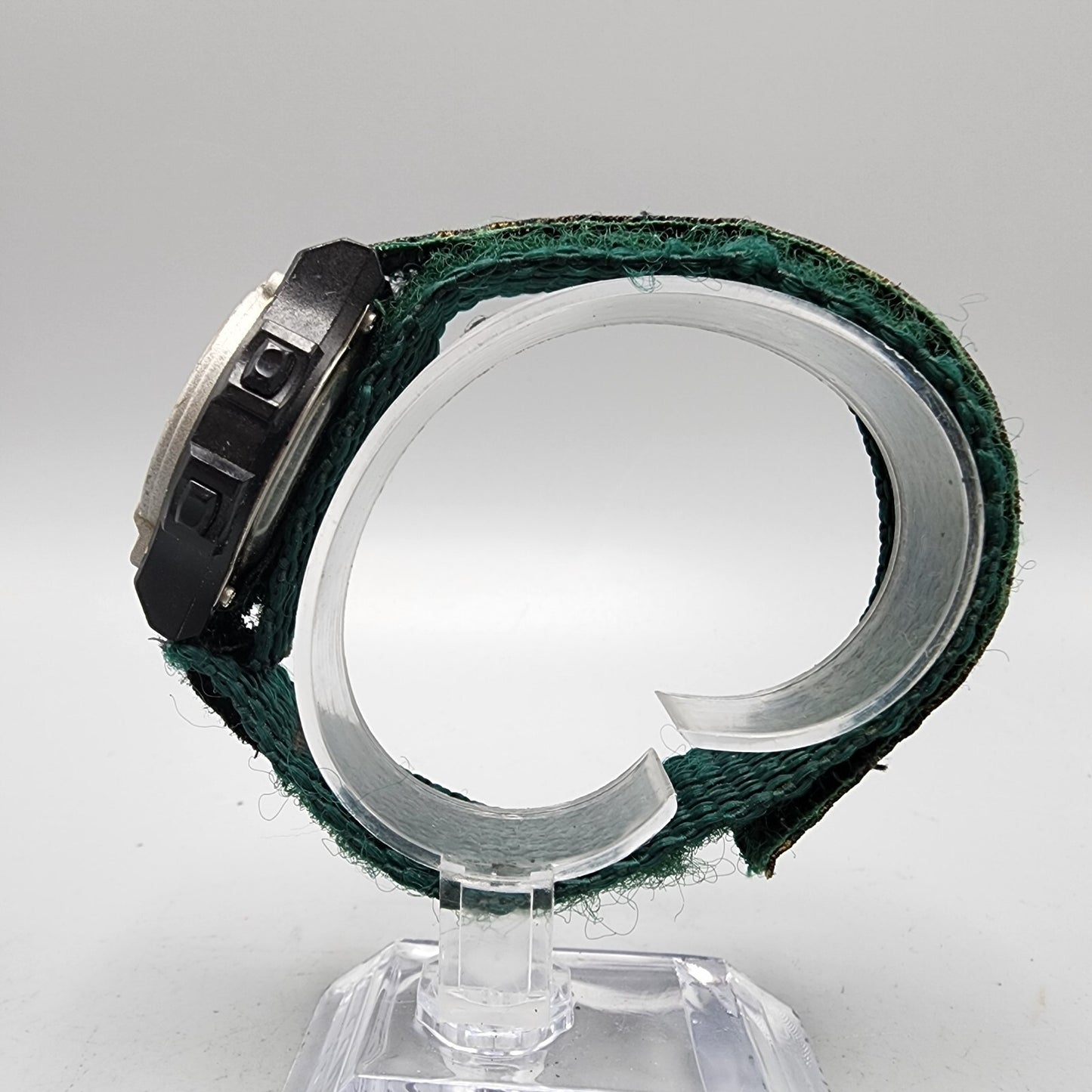 VTG Timex Ironman Triathlon Watch Women 33mm Digital Alarm Chrono Black New Batt