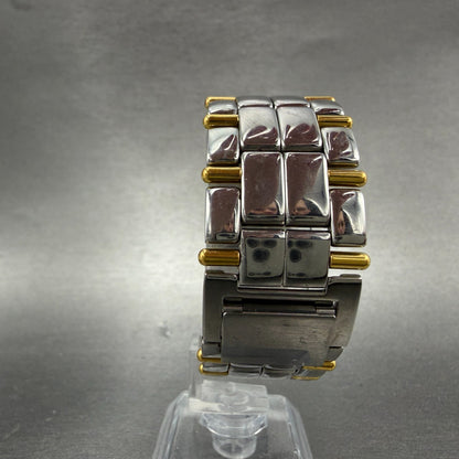 Citizen Elegance CQ Tank Watch Unisex 23mm Champagne Dial Two Tone New Battery7