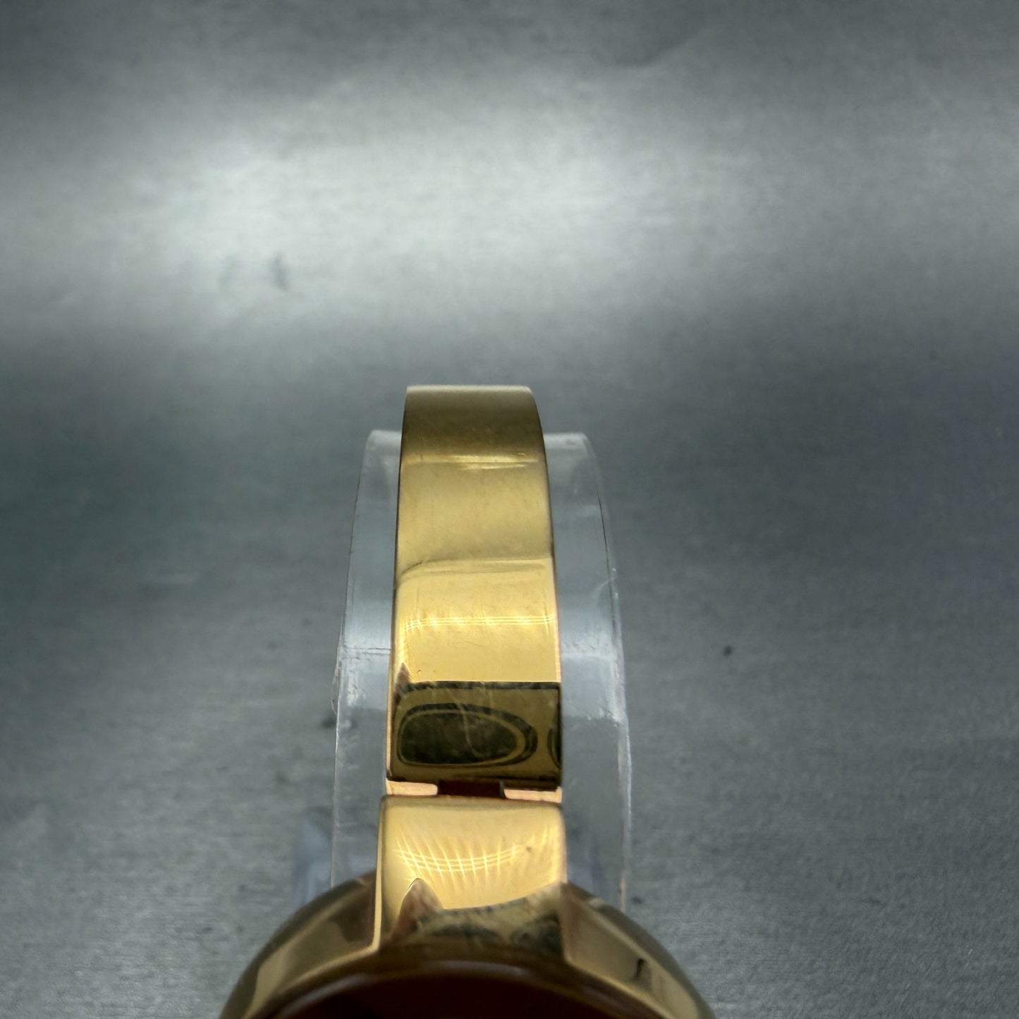 Movado Bold Bangle Watch Women 25mm Rose Dial Rose Gold Round 3600202 New Batt4