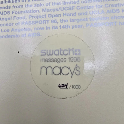 Swatch Messages Limited Set Watch Men 34mm GK226 GK227 GK228 New Battery NOS17