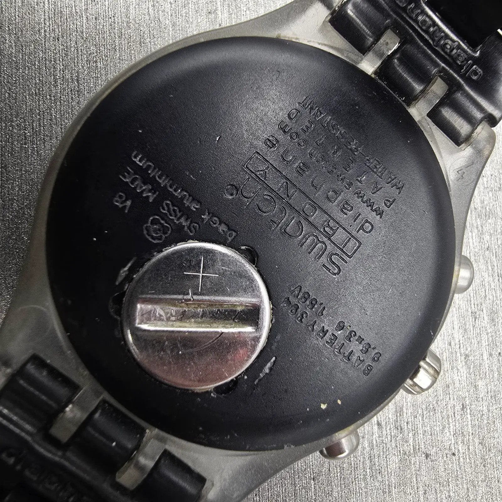 Swatch Irony Diaphane Full Blooded Nigth Watch Men Chrono SVCK4035AG New Battery10