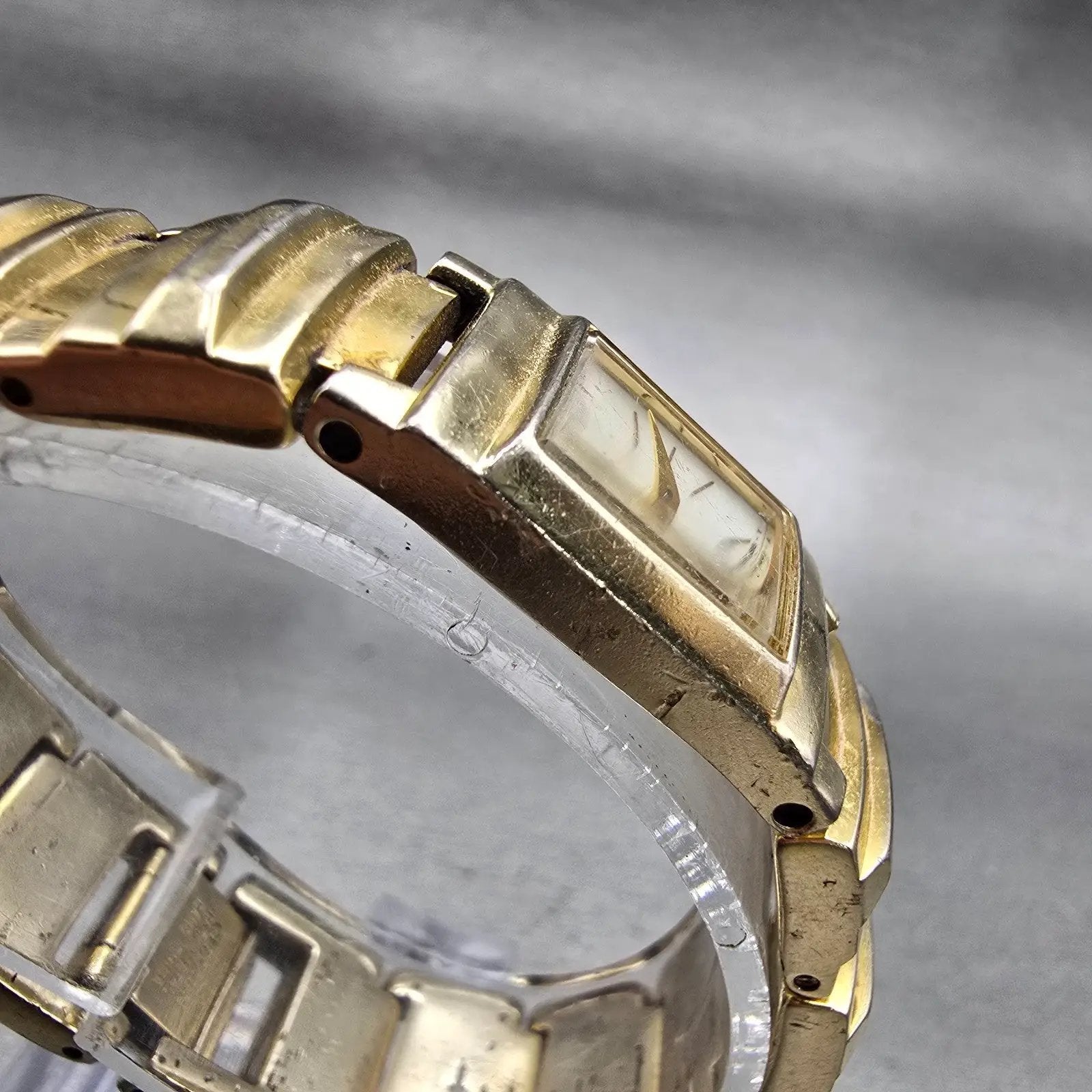 Citizen Elegance Watch Women 14mm MOP Dial Gold Tone 5421-S72234 New Battery VTG3