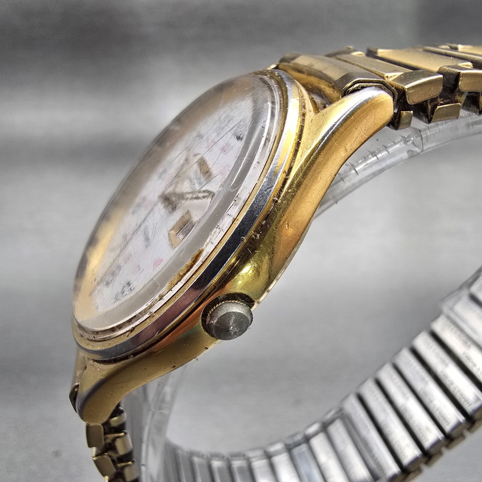 Seiko Railroad Approved Watch Men 35mm White Dial Daydate 7N43-8A39 New Battery2