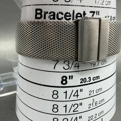 Boccia Titanium Watch Men 34mm Gray Dial Titanium Case Date Round New Battery10