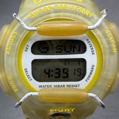 Casio Baby-G Watch Women 40mm Digital Clear  Alarm Chrono BG-350 New Battery1