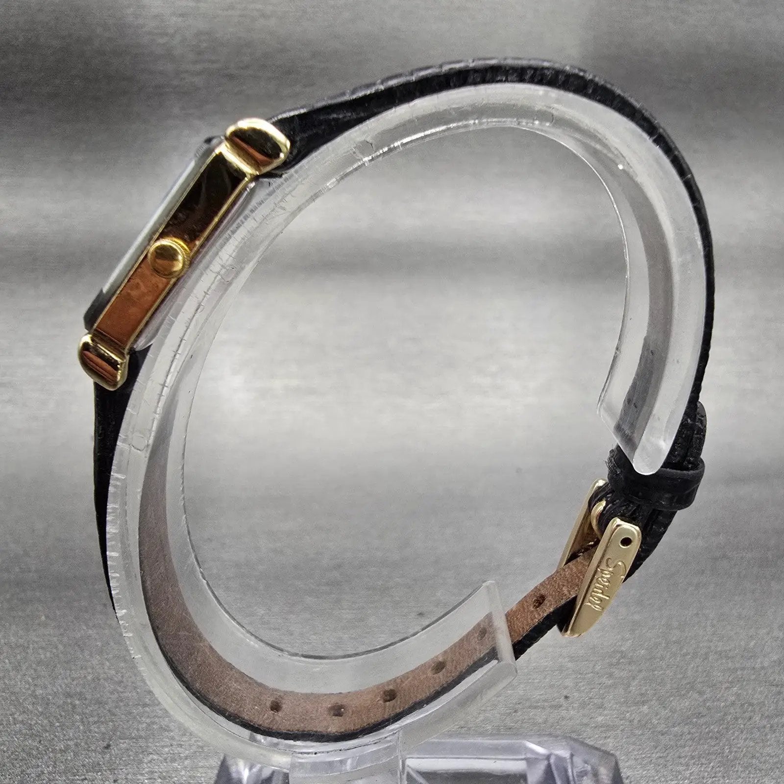 Citizen Elegance Watch Women 13mm Black Dial Gold Tone 5420-S21966 New Battery6