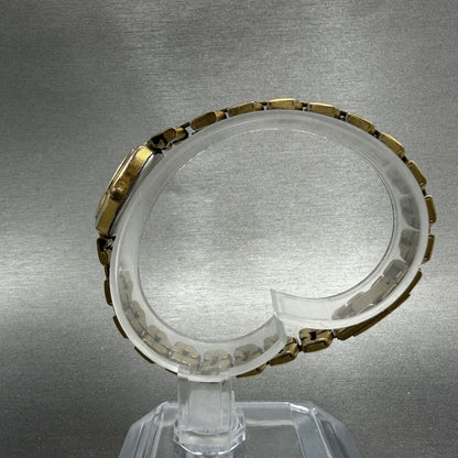 Citizen Watch Women 17mm Champagne Dial Gold Tone Oval 3220S41207 New battery6