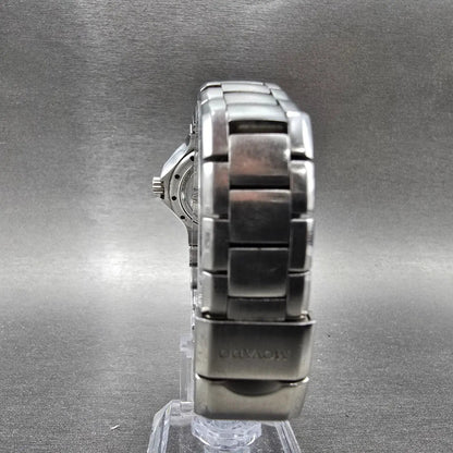 Movado Series 800 Watch Women 29mm MOP Dial Steel Date Diamonds New battery7