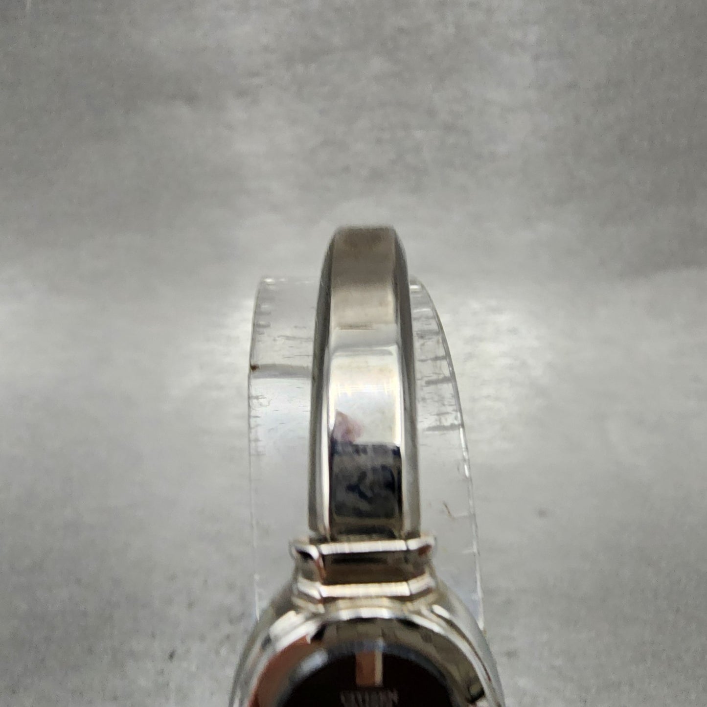 Citizen Watch Women 18mm Black Dial Silver Tone Oval 5920K15079 New Battery4