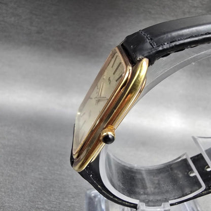 Citizen Exceed Watch Men 28mm Champagne Dial Gold Tone 4-795172 New Battery JP2