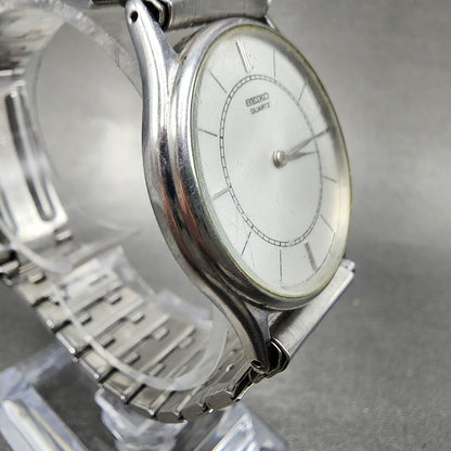 Seiko Watch Men 32mm Silver Dial Silver Tone Round 8620-0019 PARTS