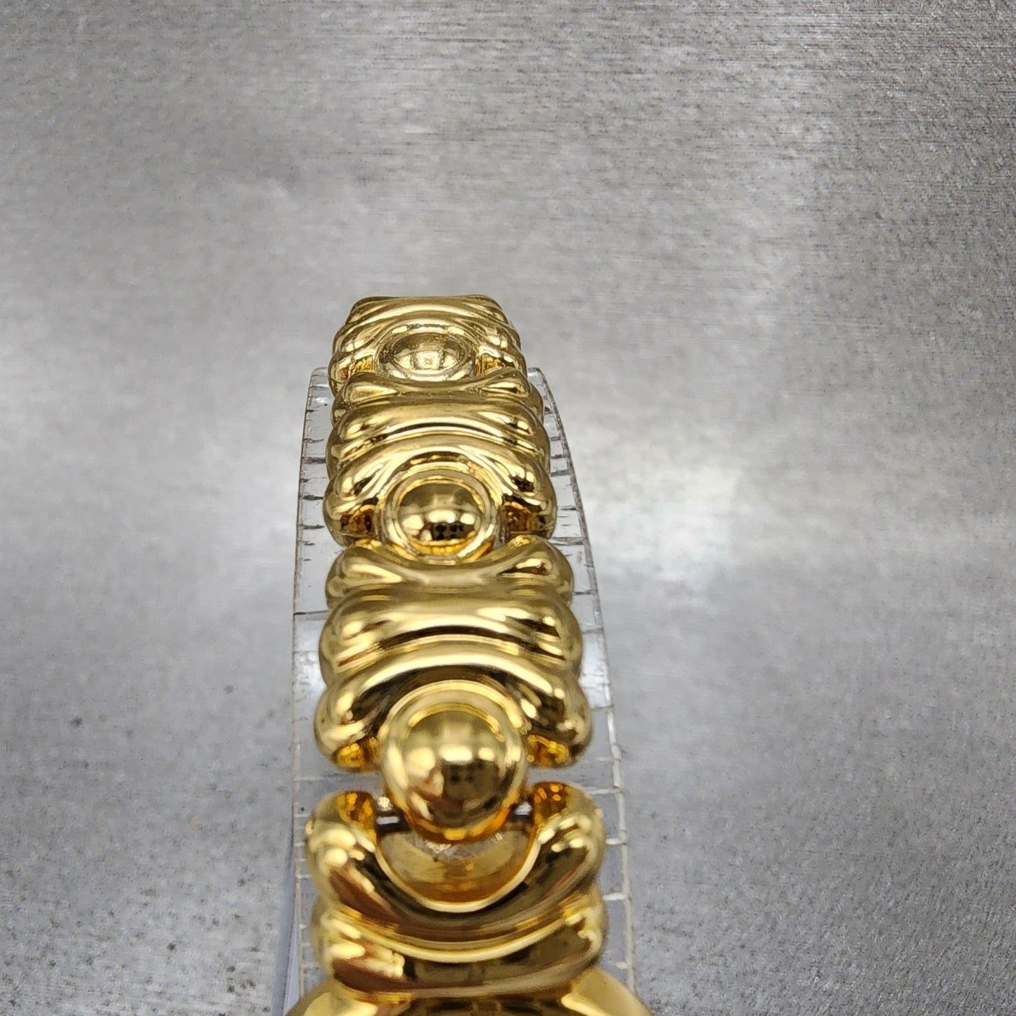 Orient Watch Women 19mm Gold Dial Gold Tone Round D850JZ00 CS New Battery4