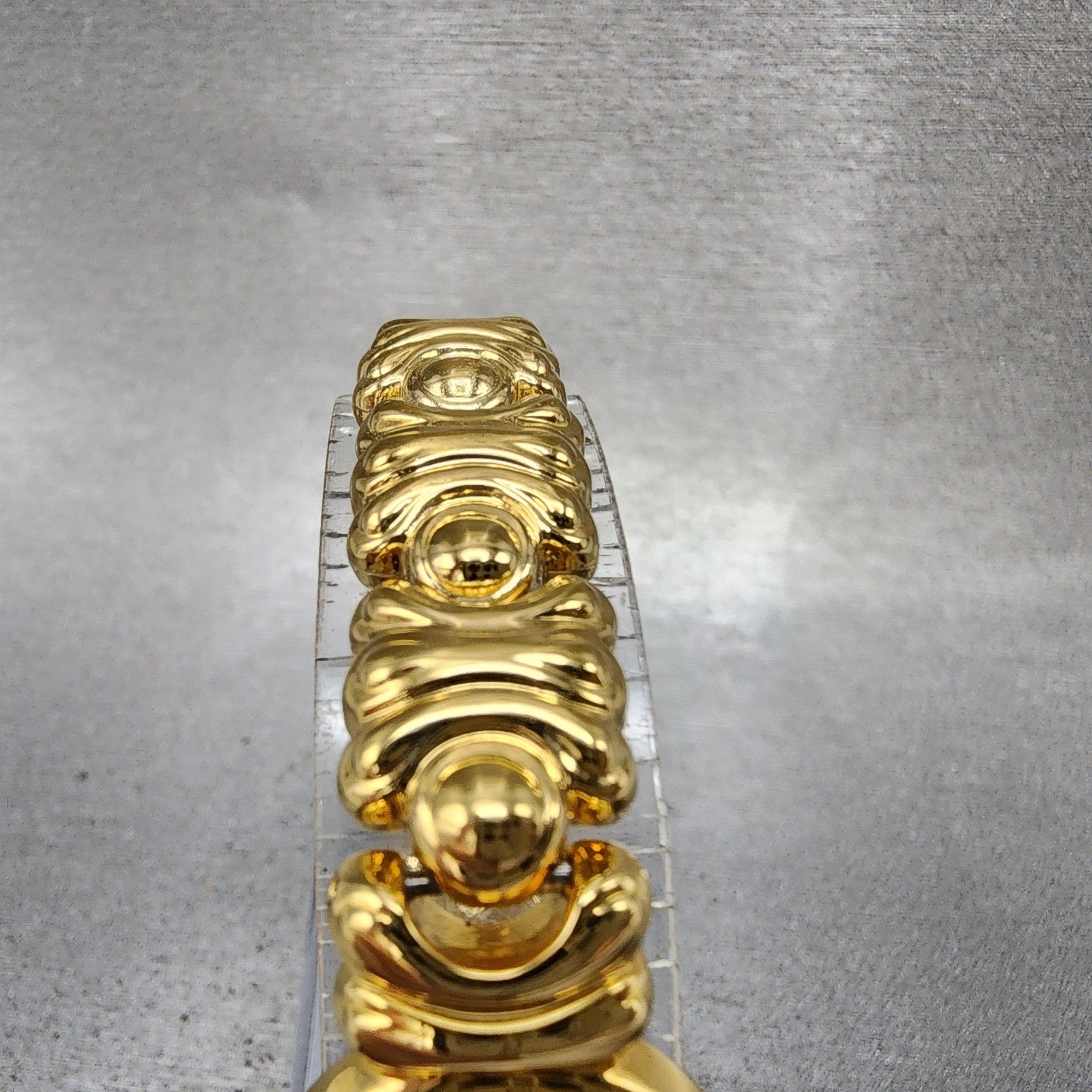 Orient Watch Women 19mm Gold Dial Gold Tone Round D850JZ00 CS New Battery4