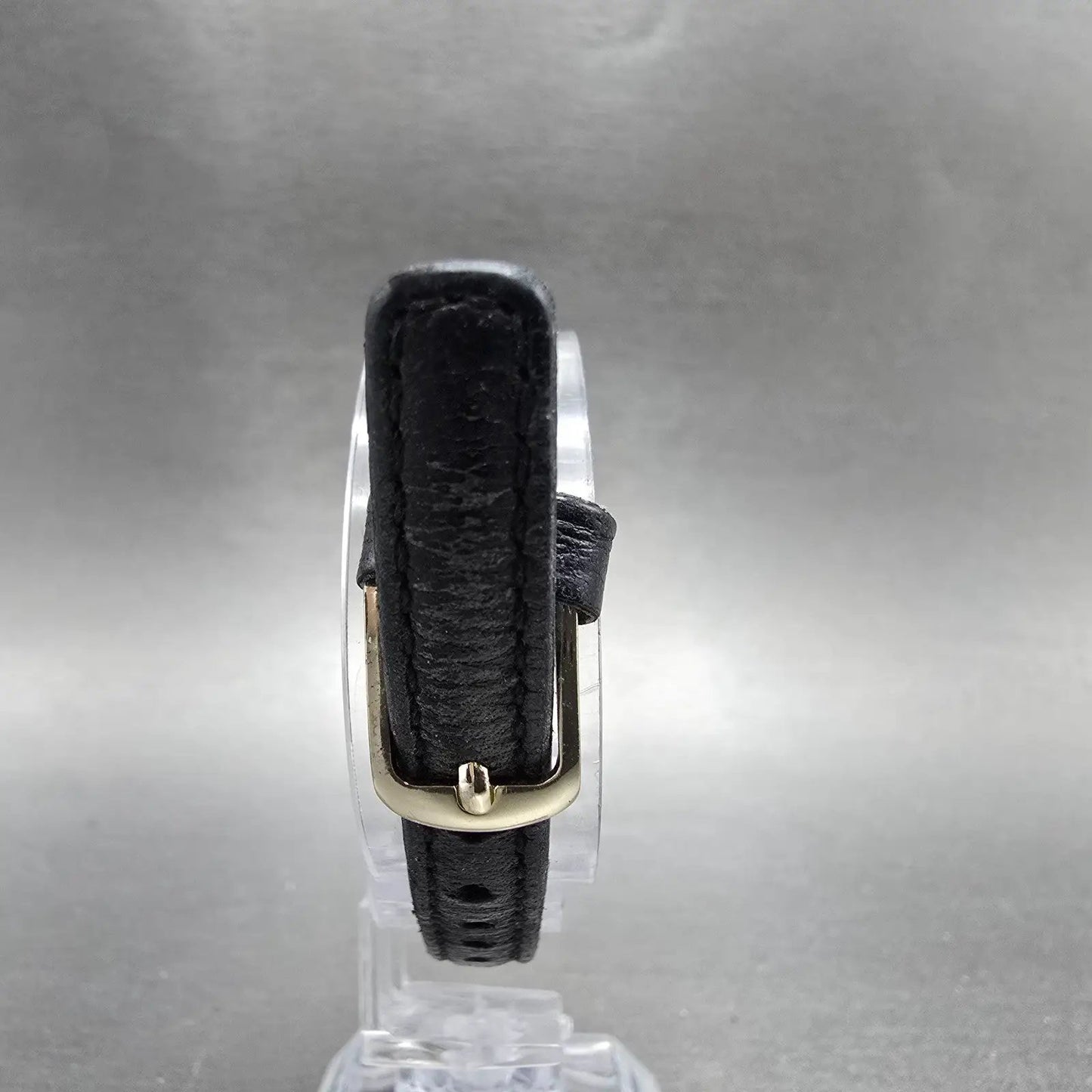 Orient Tank Watch Women 20mm Champagne Dial Gold Tone Rectangle New Battery VTG7