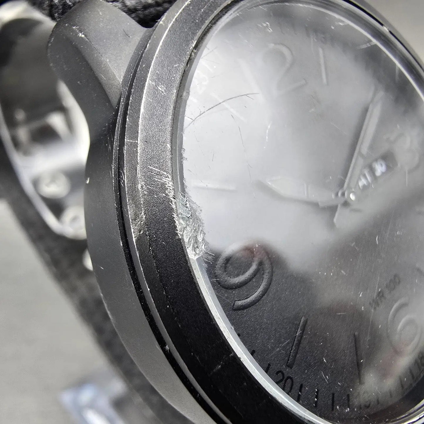 Citizen Eco-Drive Watch Men 42mm Black Dial Black Tone Daydate BM8476-23E Runs N9