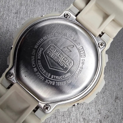 Casio G-Shock DW-6900CS Watch Men 51mm Blue Dial White Chrono Alarm New Battery10