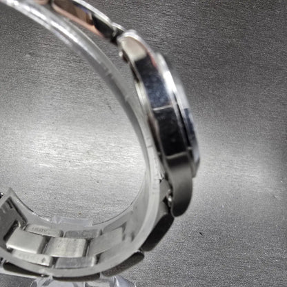 ESQ Watch Women 26mm Blue Dial Silver Tone Date Round E5293 New Battery3