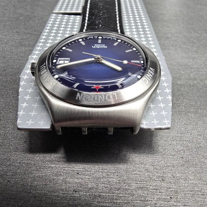 Swatch James Bond From Russia with Love Watch Men 37mm YGS423 New Battery NOS6