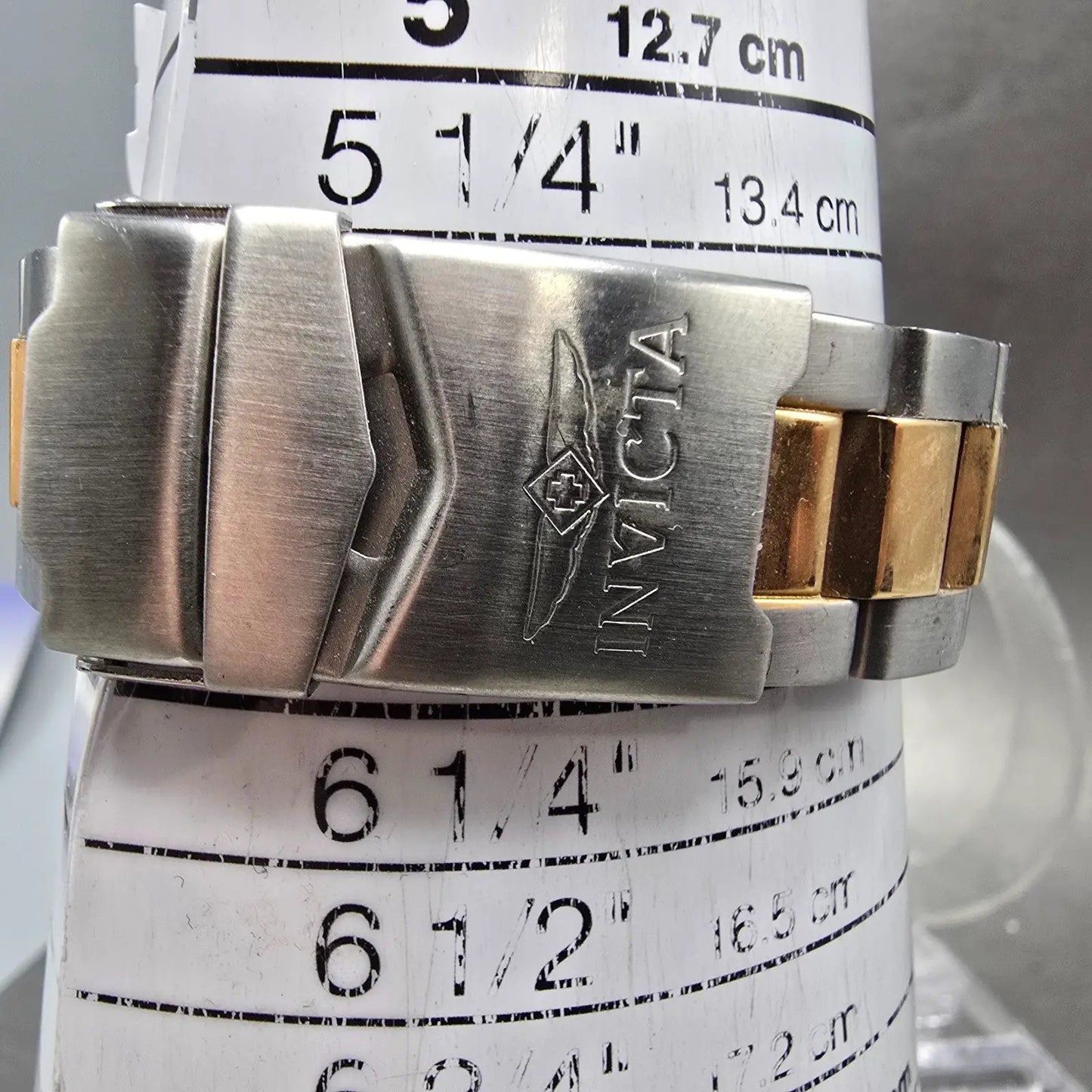 Invicta Speedway Chronograph Watch Men 39mm Rose Dial Two Tone Date 6933 New Bat10