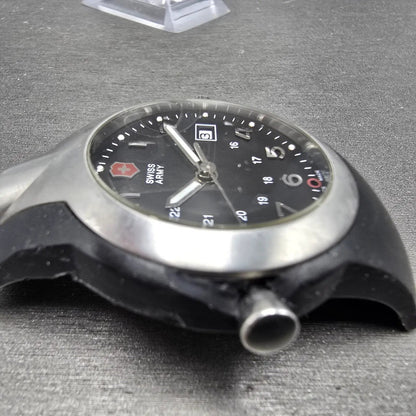 Victorinox Swiss Army Night Vision watch Men 41mm Black Dial Black Date READ!!!4