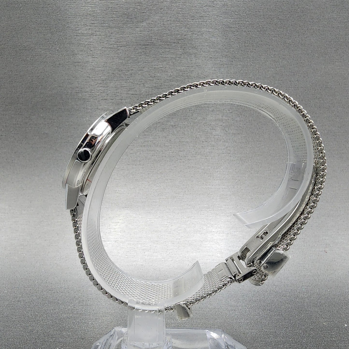 Movado Museum Watch Women 28mm MOP Dial Stainless Steel Diamond Markers New Bat8