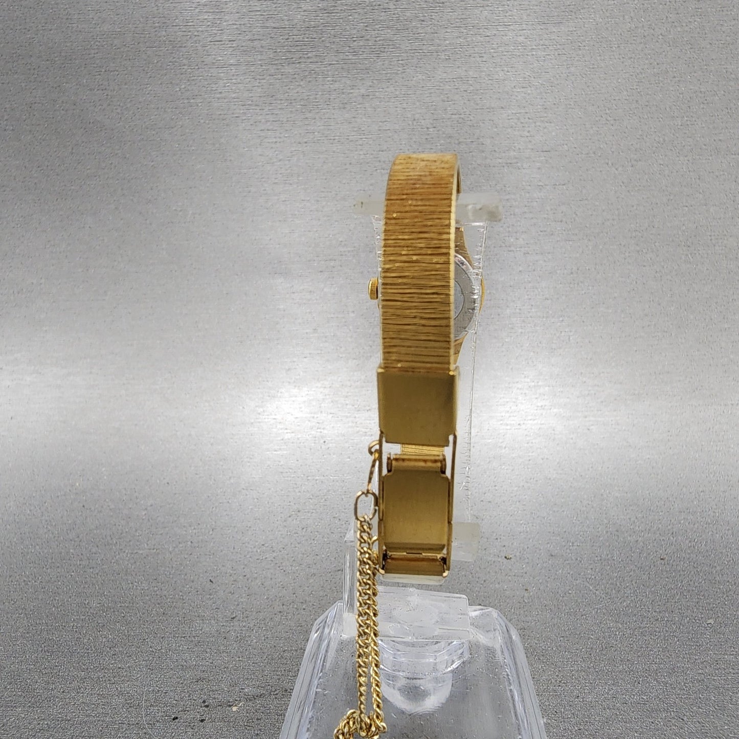 Citizen CQ Watch Women 16mm Black Dial Gold Tone Oval 3220S34054Z New Battery7
