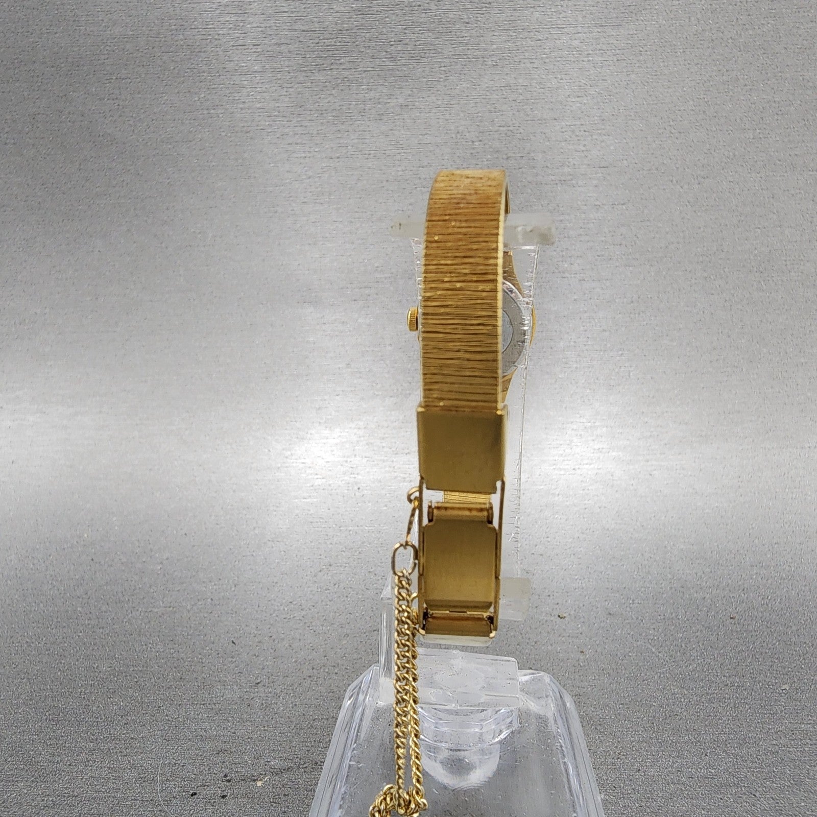Citizen CQ Watch Women 16mm Black Dial Gold Tone Oval 3220S34054Z New Battery7