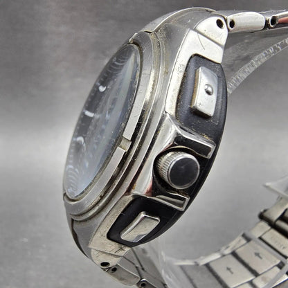 Citizen Toyota Watch Men 44mm Black Dial Titanium Solar Crown Smart Key Runs2