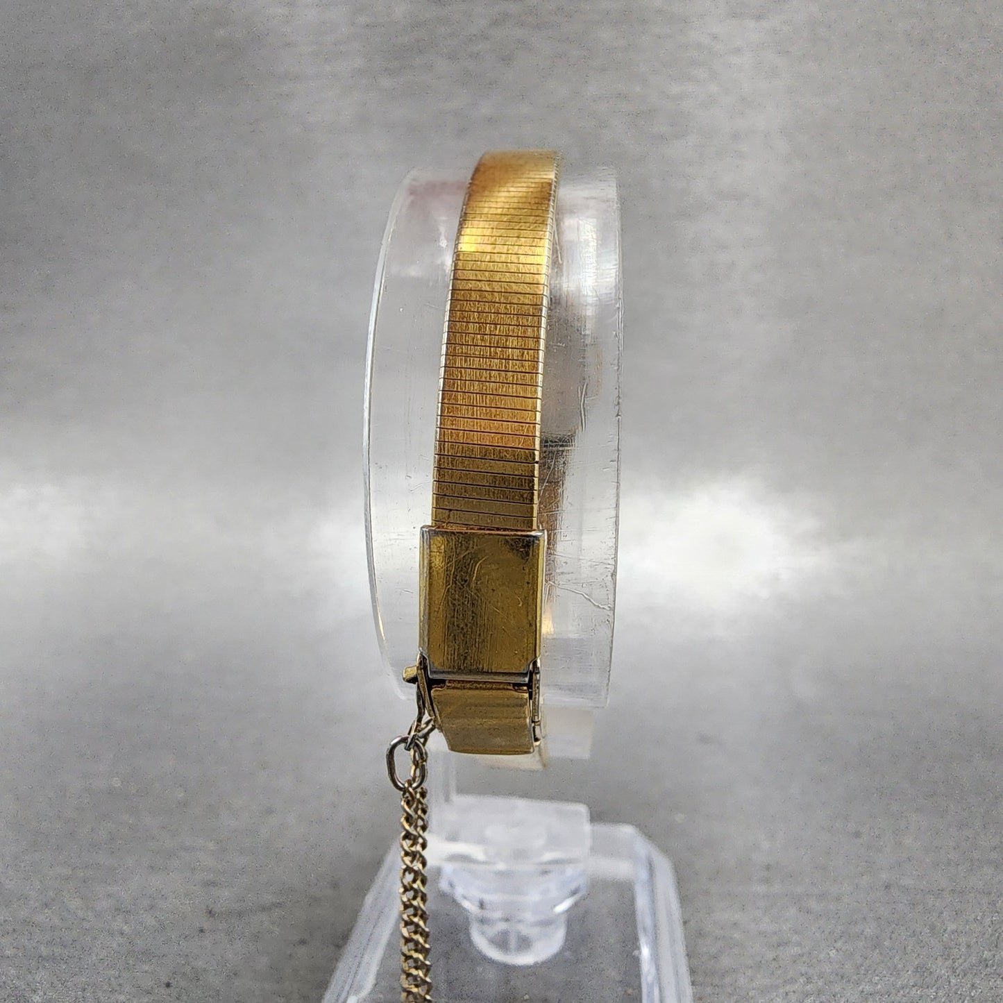 Seiko Watch Women 17mm Champagne Dial Gold Tone Round 73200209 New Battery7