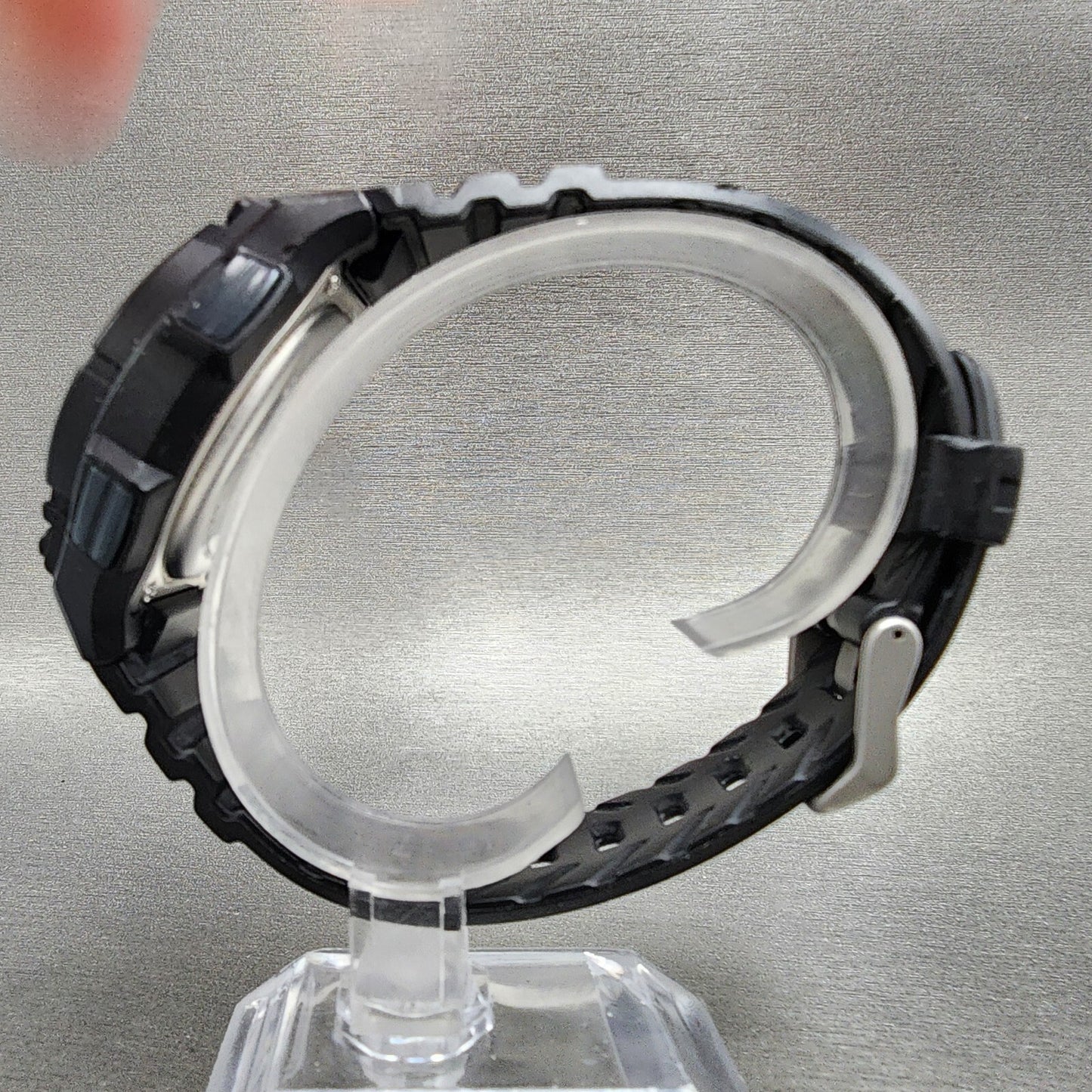 Timex Ironman Watch Men 42mm Digital Black Tone Alarm Chronograph Round New batt