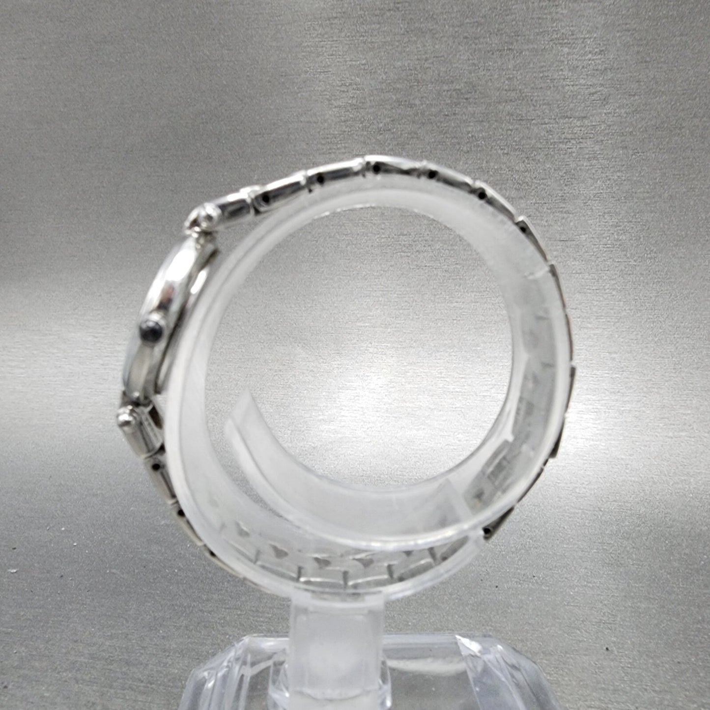 Seiko Exceline  Watch Women 20mm Black Dial Two Tone Round 1f200d0a New Batt6