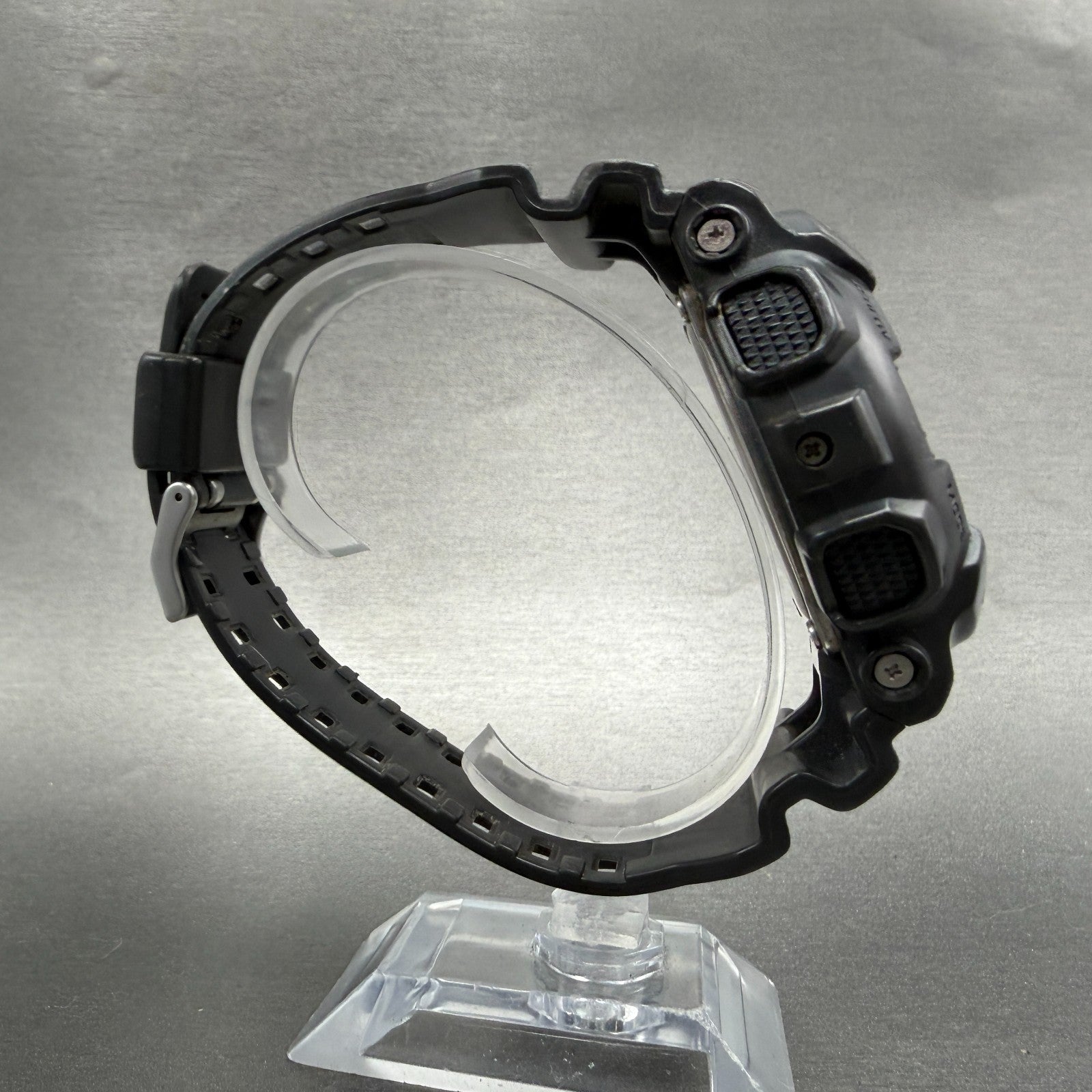 Casio G-Shock GA-100C Watch Men 51mm Gray Blue Alarm Chrono New Battery ABCD8